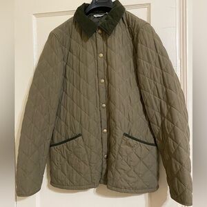 Barbour Khaki Quilted Jacket